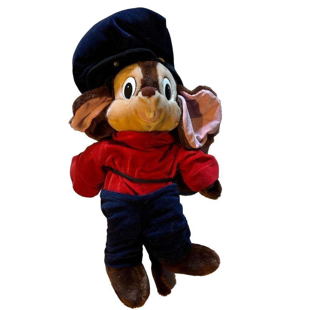 Fievel 24" An American Tail Tale Plush Stuffed Feivel Mouse Fivel Sears 1986